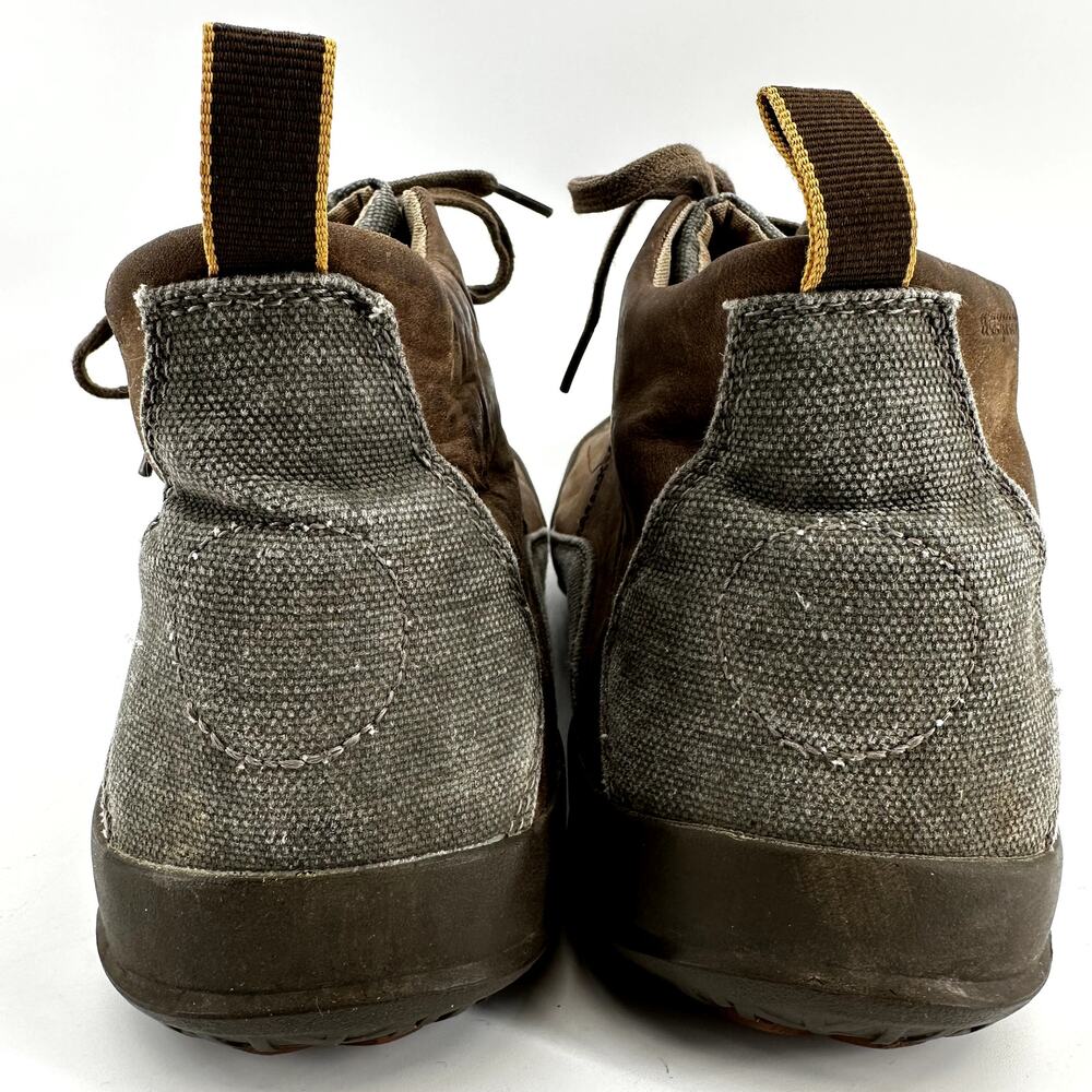 Cushe Hood WP Lace Up Chukka Boot Waterproof Leather Lace-Up Mid Dark Brown 11.5 - Picture 4 of 7
